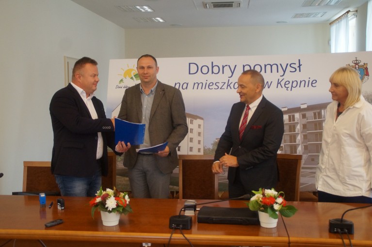Podpisano umowę na realizację budowy dwóch bloków mieszkalnych